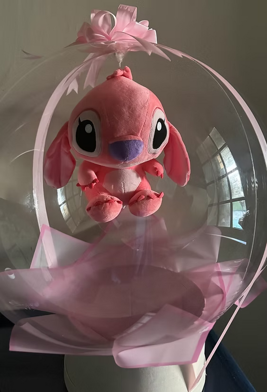 غرزة البالون الشفافة